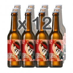 CAIXA x 12 - HARDCORE (QUÀDRUPLE) 9,5% 33cl.  cervesa-cornelia - Cervesa Cornèlia