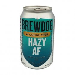 Brewdog Hazy AF Non Alcoholic Hazy IPA 330mL - The Hamilton Beer & Wine Co