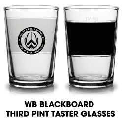 Williams Bros WB Third Pint Taster Glass - Williams Bros. Brewing Co.