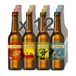 PACK DEGUSTACIÓ x 12 - 33cl.  cervesa-cornelia - Cervesa Cornèlia