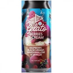 Funky Fluid FREE GELATO Berries & Cream  Raspberry, Blackcurrant, Marshmallow & Vanilla - Sklep Impuls