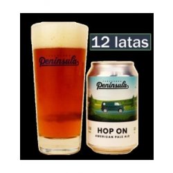 Peninsula HOP ON American Pale Ale 12x33cl - MilCervezas