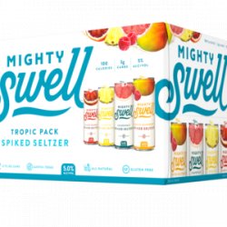 Mighty Swell Spiked Seltzer Tropical Variety Pack 2412 oz cans - Beverages2u