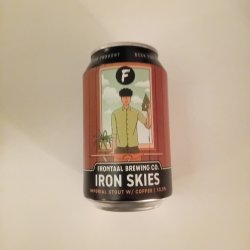 Frontaal Iron Skies Imperial Stout - 330ml - 10,5% - GUN Speciaalbieren