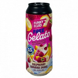 Funky Fluid Free Gelato: Raspberry Banana Shake Funky Fluid Free Gelato: Raspberry Banana Shake