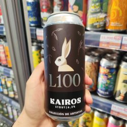 KAIROS L100 (Oatmeal Stout) - Tierra Cervecera
