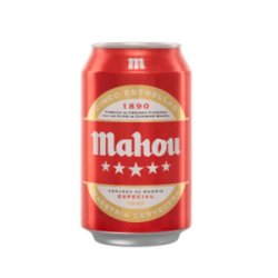 Mahou 5 Estrellas Lata 33 CL - Tu Cafetería