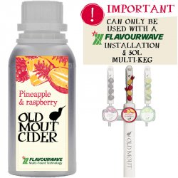 Old Mout Flavourwave Pineapple and Raspberry 250ml Cartridge - Inn Express