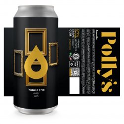 Polly’s Picture This  Lager 5.2% - Polly’s Brew Co.