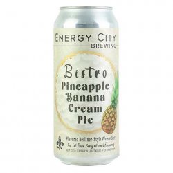 Energy City Brewing Bistro Pineapple Banana Cream Pie