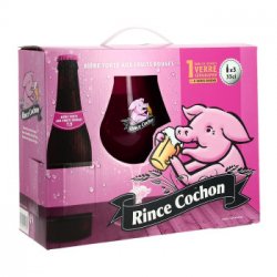 Acheter coffret Bière rouge Rince Cochon 3x33 cl + 1 verre - Olivier, vins et compagnie