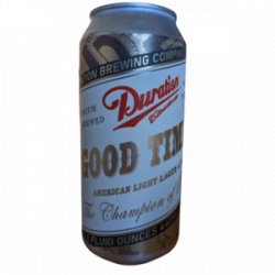 Good Times American Light Lager 4.2%  Duration Brewing  440ml - YouDrink