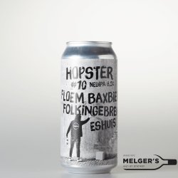 Baxbier x Floem x Folkingebrew  Hopster #10 New England Double IPA 44cl Blik - Melgers