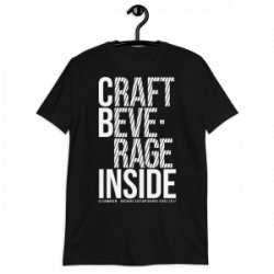 Camiseta negra CRAFT BEVERAGE INSIDE - Click&Brew