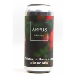 Arpus Brewing Co. TDH Strata x Mosaic x Citra x Nelson DIPA - Acedrinks