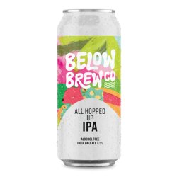 Below Brew  All Hopped Up IPA - The Alcohol Free Drinks Company