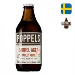Poppels Bryggeri Barrel Aged Barley Wine Marsala And Muscatel Poppels Bryggeri Barrel Aged Barley Wine Marsala And Muscatel