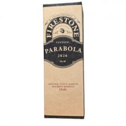 Firestone Walker Brewing Company Parabola (2026)