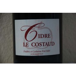 Cidre Le Costaud ’21  Pacory - Pomme d’Or