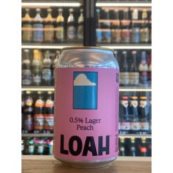 Loah  Peach  Alcohol Free Lager - Clapton Craft