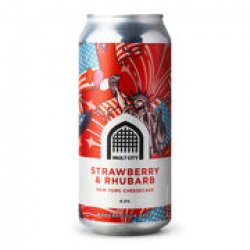 Strawberry & Rhubarb New York Cheesecake, 6.5% - The Fuss.Club