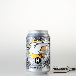 Homeland  Amsterdams Wit 33cl Blik - Melgers