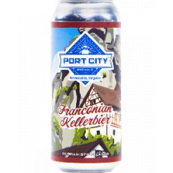 Port City Brewing Company Franconian Kellerbier - Half Time