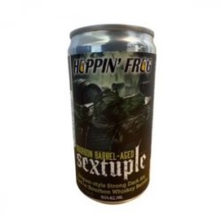 Hoppin’ Frog Brewery – Bourbon Barrel-Aged Sextuple – Belgian-Style Strong Ale Aged In Bourbon Whiskey Barrels – 0,248 l. – 18,5% - Best Of Beers