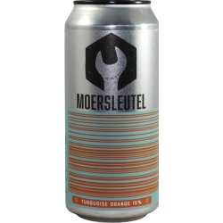 Moersleutel Craft Brewery Barcode: Turquoise Orange