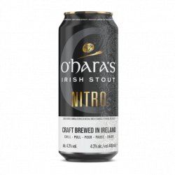 O'Hara's Irish Stout Nitro  Shop Beers  The Grapevine Dublin - The GrapeVine Off Licence