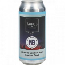 Arpus X Nerdbrewing Coconut X Vanilla X Maple Imperial Stout - Drankgigant.nl