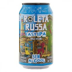 Roleta Russa 350ml IPA SEM ALCOOL - Comercial Del Rey