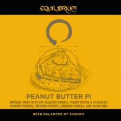 Equilibrium Brewery - Peanut Butter Pi - Left Field Beer