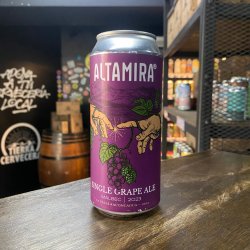 ALTAMIRA. SINGLE GRAPE ALE MALBEC (Grape Ale Malbec) - Tierra Cervecera