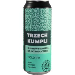 Trzech Kumpli Our New IPA Needs No Introduction - Cold IPA