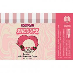 Imprint Beer Co. Schmoojee Shcoops Raspberry White Chocolate Chunk