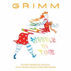 Grimm - Wobble in Time - Sour Ale with Mango, Black Limes & Ginger - 6% - MK Biergarten