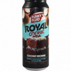 Funky Fluid Royal Cookie: Coconut Brownie - Dokter Bier