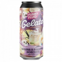 Funky Fluid Gelato: Banana & Pineapple Horchata