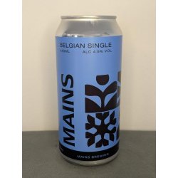 Mains Brewing Belgian Single