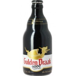 GULDEN DRAAK 9000 Quadruple Ambrée Belge 10,5° 33 cl  - Sourire Des Saveurs