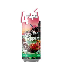 The Piggy 4+1 Paradise Peppers  Sichuan Lime Pale Ale  5,6% Piggy Brewing Company - The Piggy Brewing Company