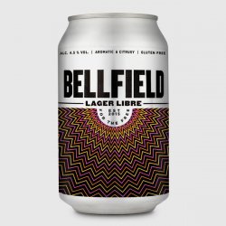 Bellfield Brewery, Lager Libre, 330ml Can - The Fine Wine Company