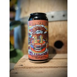 Amundsen Brewery  ’11th Birthday Cake  White Chocolate Cinnamon Churro Toffee Cake Barrel Aged Barley Wine’ - The Beer Hive Amager