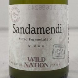 Wild Ale Sandamendi  37,5cl - Gedeelde Vreugde