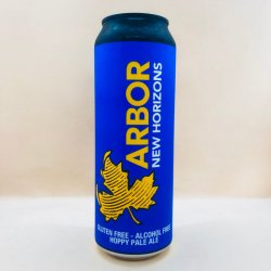 Arbor Ales. New Horizons [Alcohol Free] - Alpha Bottle Shop & Tap