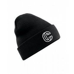 Round Corner RCB Black Beanie Hat - Round Corner Brewing