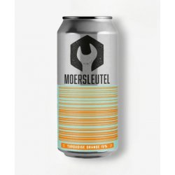 Moersleutel Craft Brewery Barcode: Turquoise Orange
