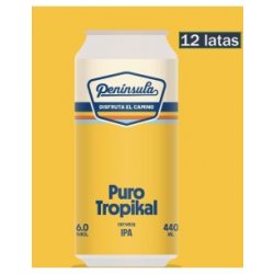 Peninsula Puro Tropikal IPA 12x44cl - MilCervezas