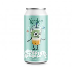 Yonder Brewing Mango Matcha Latte